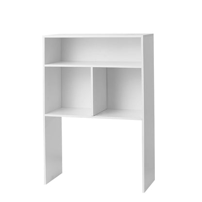 Yak About It® Extra Depth Cube Dorm Desk Bookshelf - White