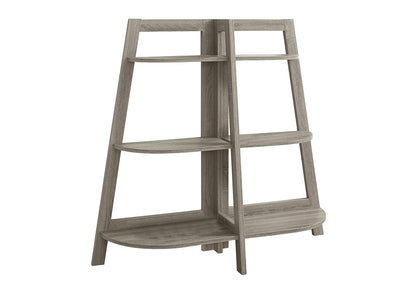 Bookshelf, Bookcase, Etagere, 3 Tier, 48" h, Office, Bedroom, Brown Laminate
