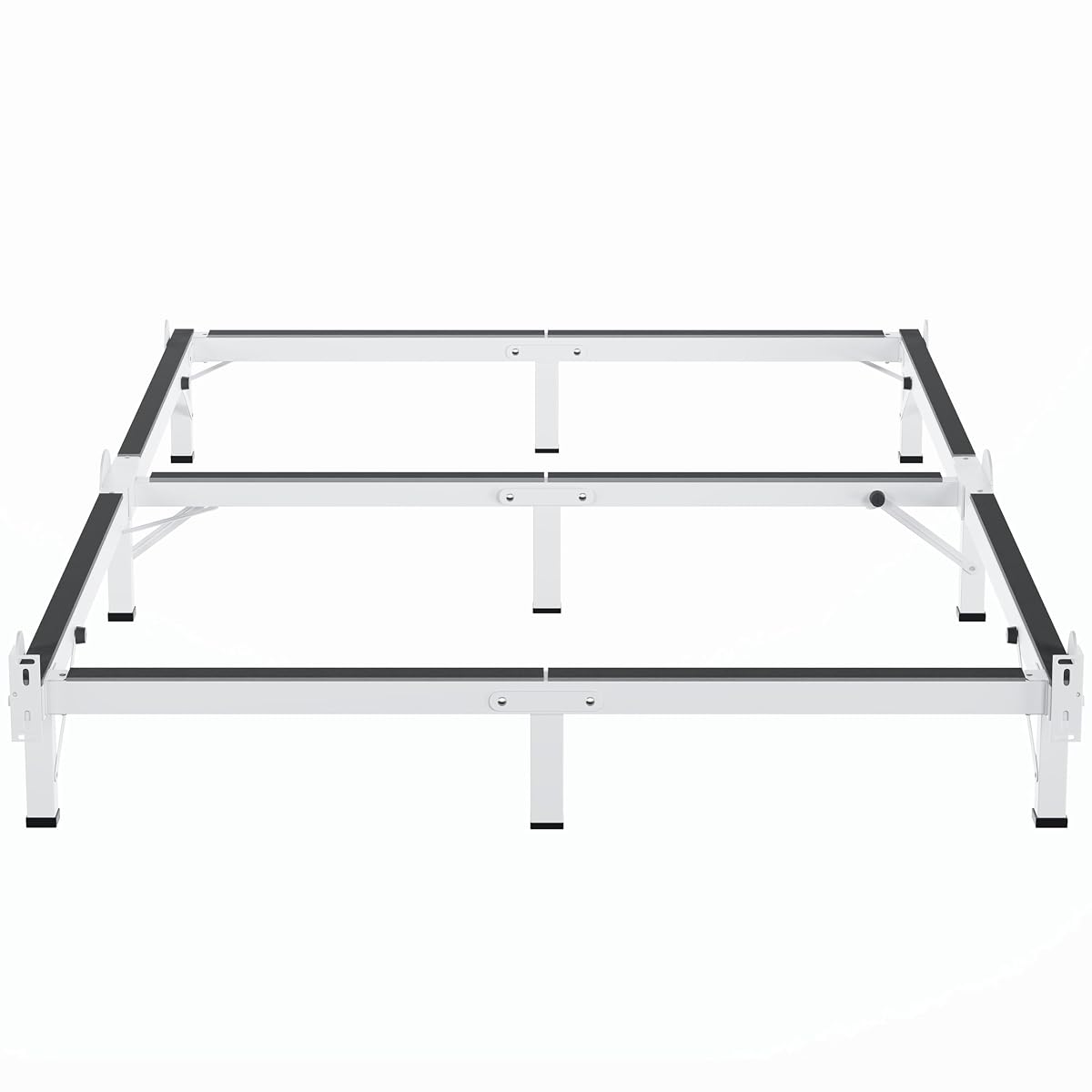 Metal Bed Frame Queen 8 Inches for Box Spring, 9-Legs Support Basics