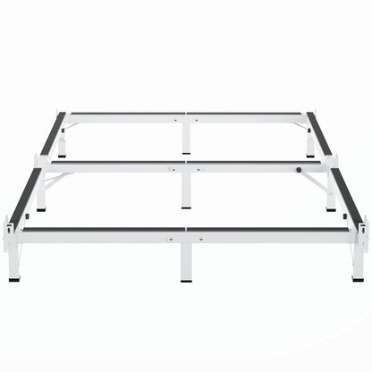 Metal Bed Frame Queen 8 Inches for Box Spring, 9-Legs Support Basics