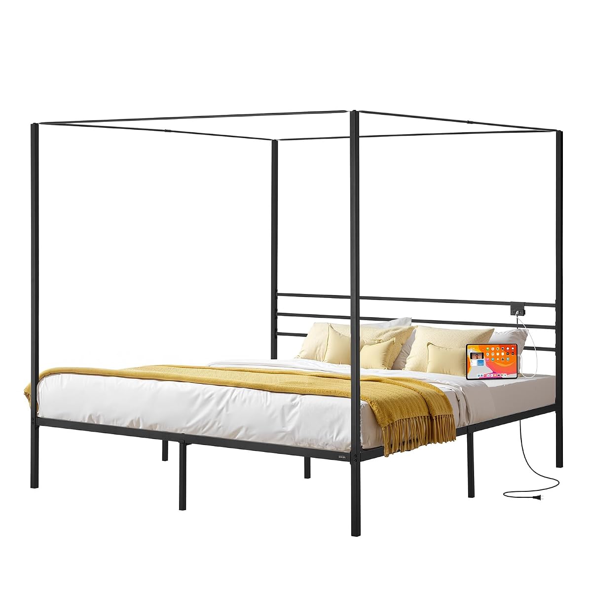 Canopy Bed Frame King Size