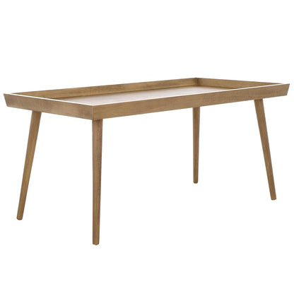 Safavieh Home Nonie Modern Chocolate Tray Top Coffee Table