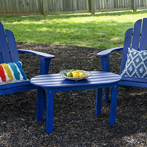 Jayde Outdoor Blue Adirondack Coffee Table