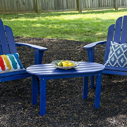 Jayde Outdoor Blue Adirondack Coffee Table