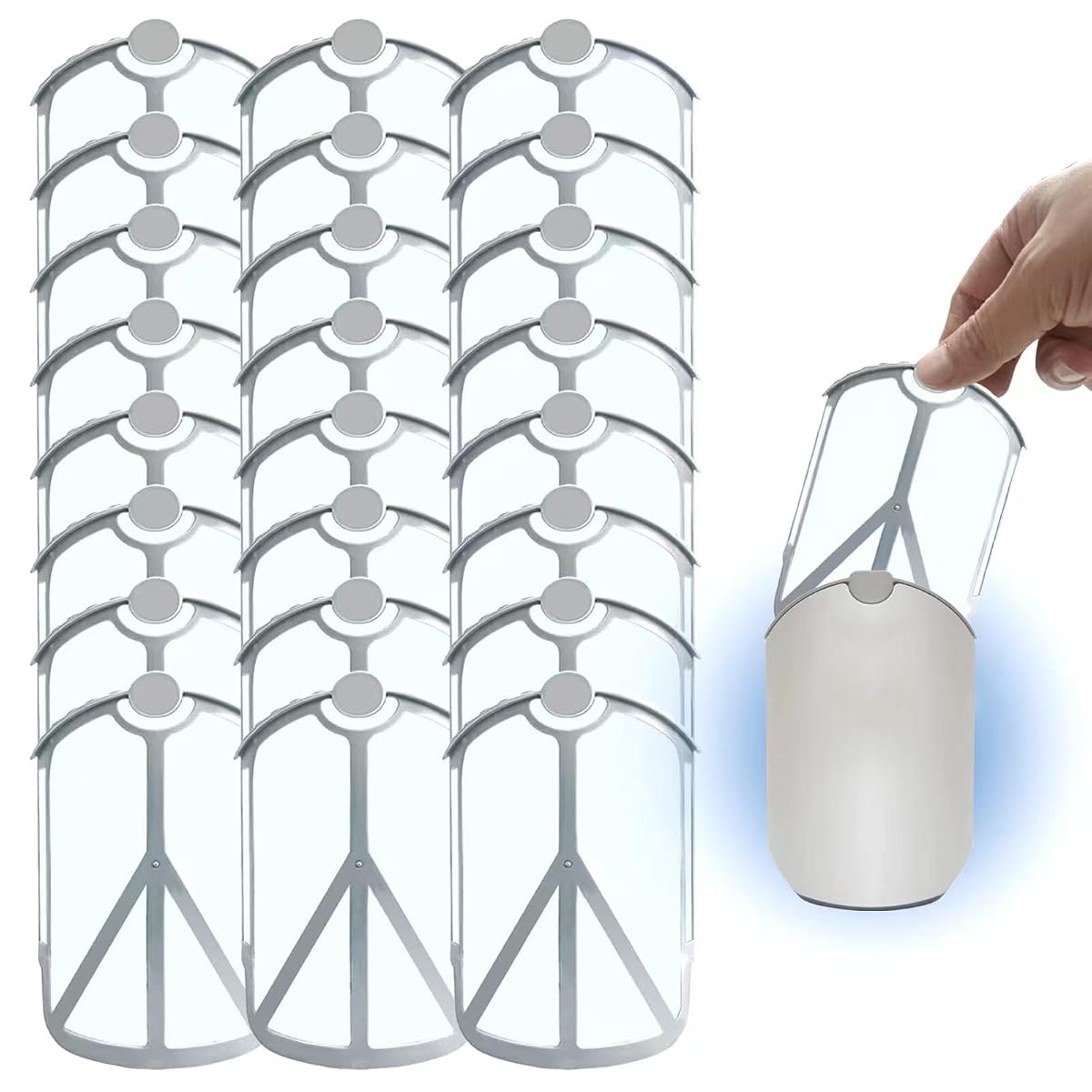 33 Pack Refill Cartridges Compatible with Flying Insect Trap M364