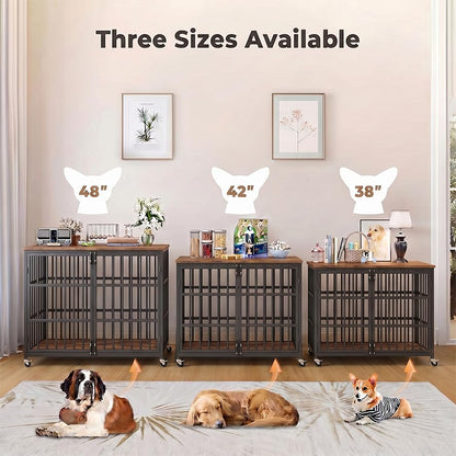 BOLDBONE 38 inch Dog Crate Furniture, view 7