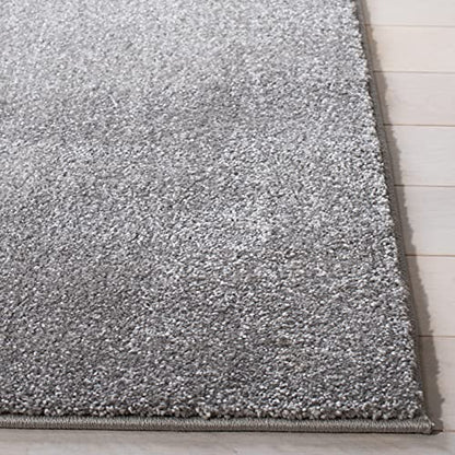 SAFAVIEH Carousel Kids Collection Accent Rug - 3'3" x 5'3", Grey & Pink, Non-Shedding & Easy Care, Ideal for High Traffic Areas for Boys & Girls in Playroom, Nursery, Bedroom (CRK163F)