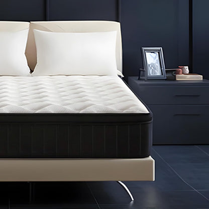 12 Inch Queen Size Mattresses, Memory Foam Hybrid Mattress in a Box with Independent Spring, Soft and Comfortable, Pressure Relief, CertiPUR-US Certified, Medium