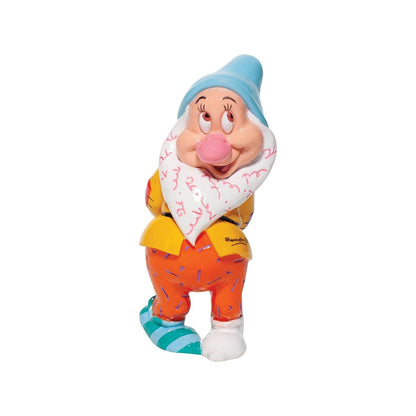 Disney by Romero Britto Snow White and the Seven Dwarfs Bashful Miniature Figurine, 4.7 Inch, Multicolor
