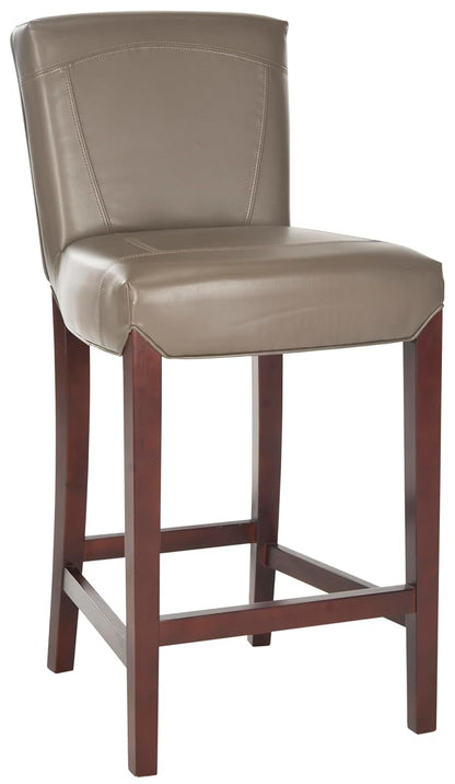 Safavieh Home Collection Ken Clay Faux Leather 30-inch Bar Stool
