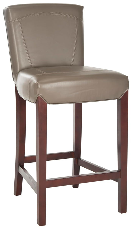 Safavieh Home Collection Ken Clay Faux Leather 30-inch Bar Stool