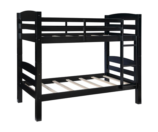 Powell Furniture Levi Bunk Bed, Black