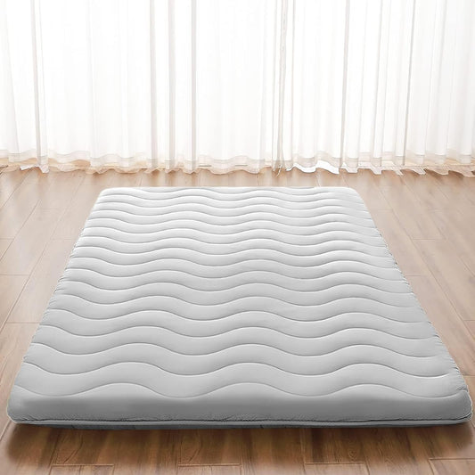 Japanese Futon Floor Mattress, 100% High Density Comfortable Foam
