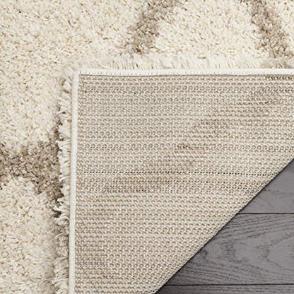 SAFAVIEH Hudson Shag Rug 4x6, Plush Ivory & Beige SGH283D