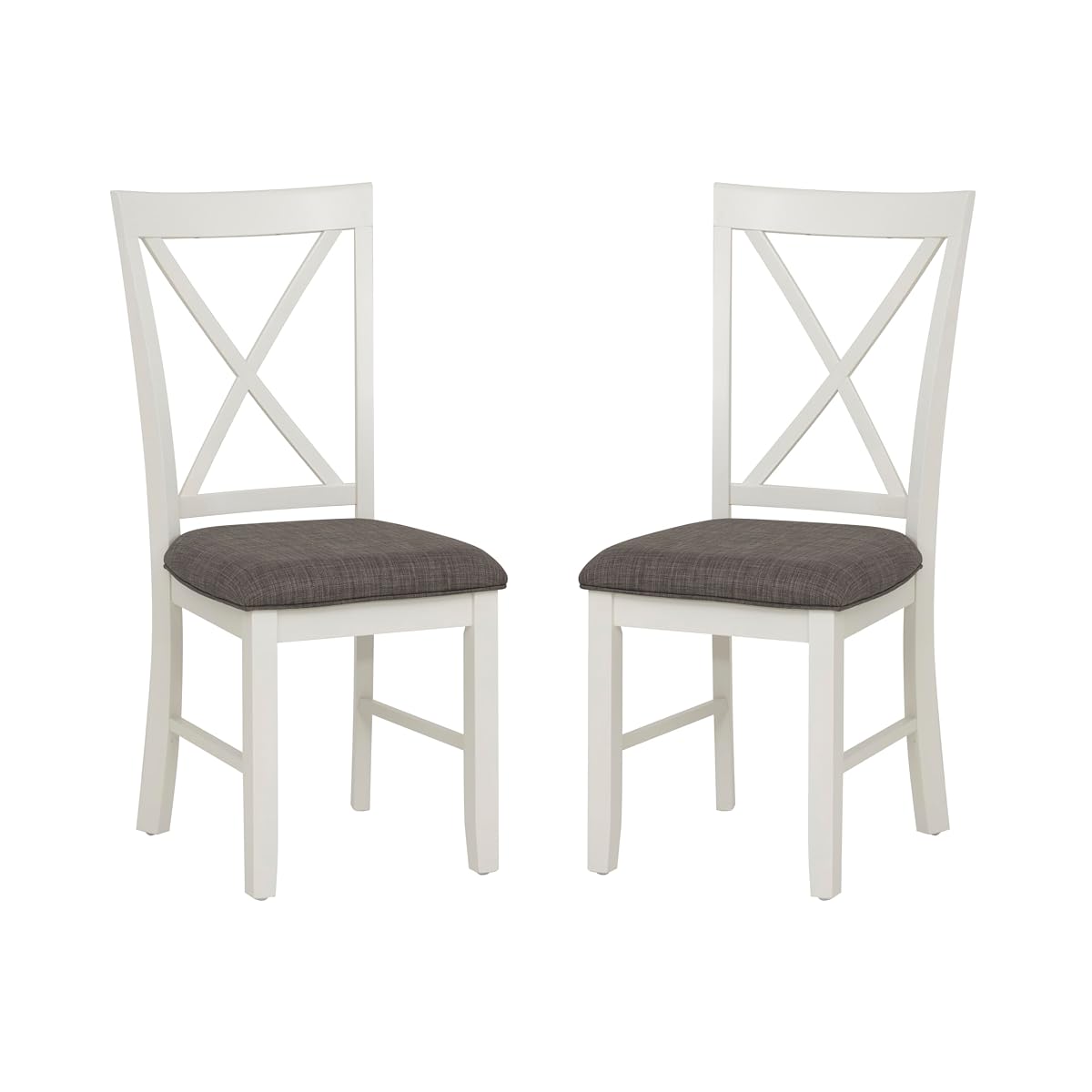 Powell Furniture Jane Side, Antique White Dining Chair