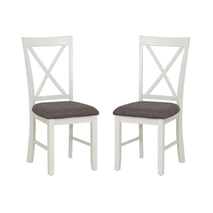 Powell Furniture Jane Side, Antique White Dining Chair