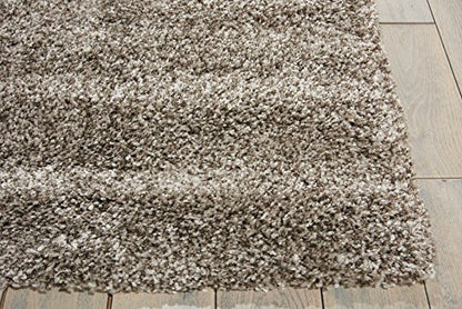 Home Amore Stone 7'10" x 10'10" Area Rug - Easy Clean, Non Shedding, Bed Room, Living Room, Dining Room, Kitchen (8' x 11')