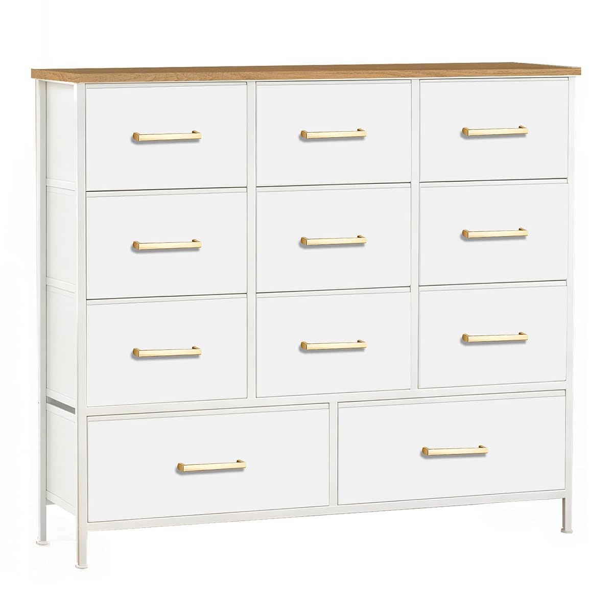 Dresser for Bedroom with 11 Storage Drawers, Tall Chests of Drawers