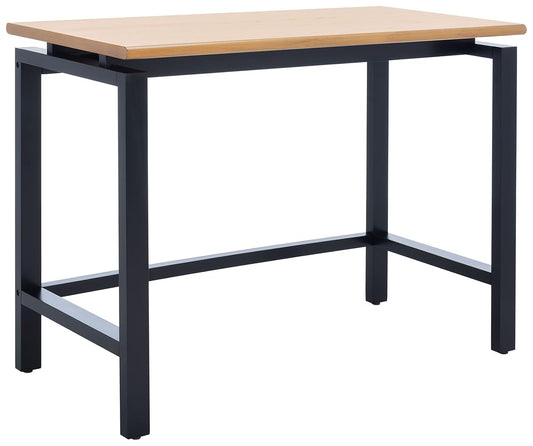 SAFAVIEH Home Collection Embry Modern Farmhouse Natural/Black Desk