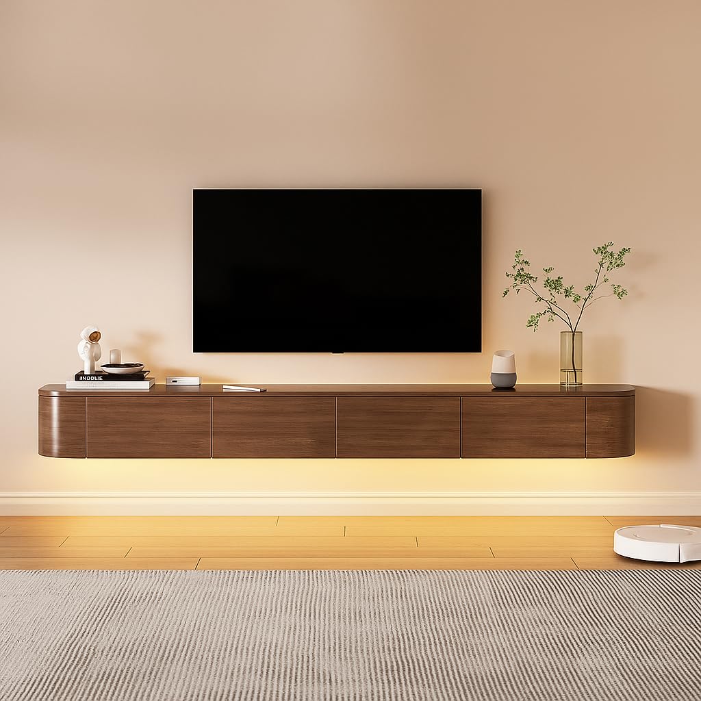 Floating TV Stand, 47-118" Wall Mounted TV Shelf