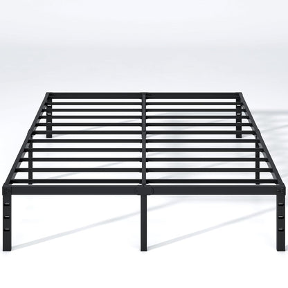 Metal Bed Frame,Queen Size Bed Frame with Storage Space,18 Inch