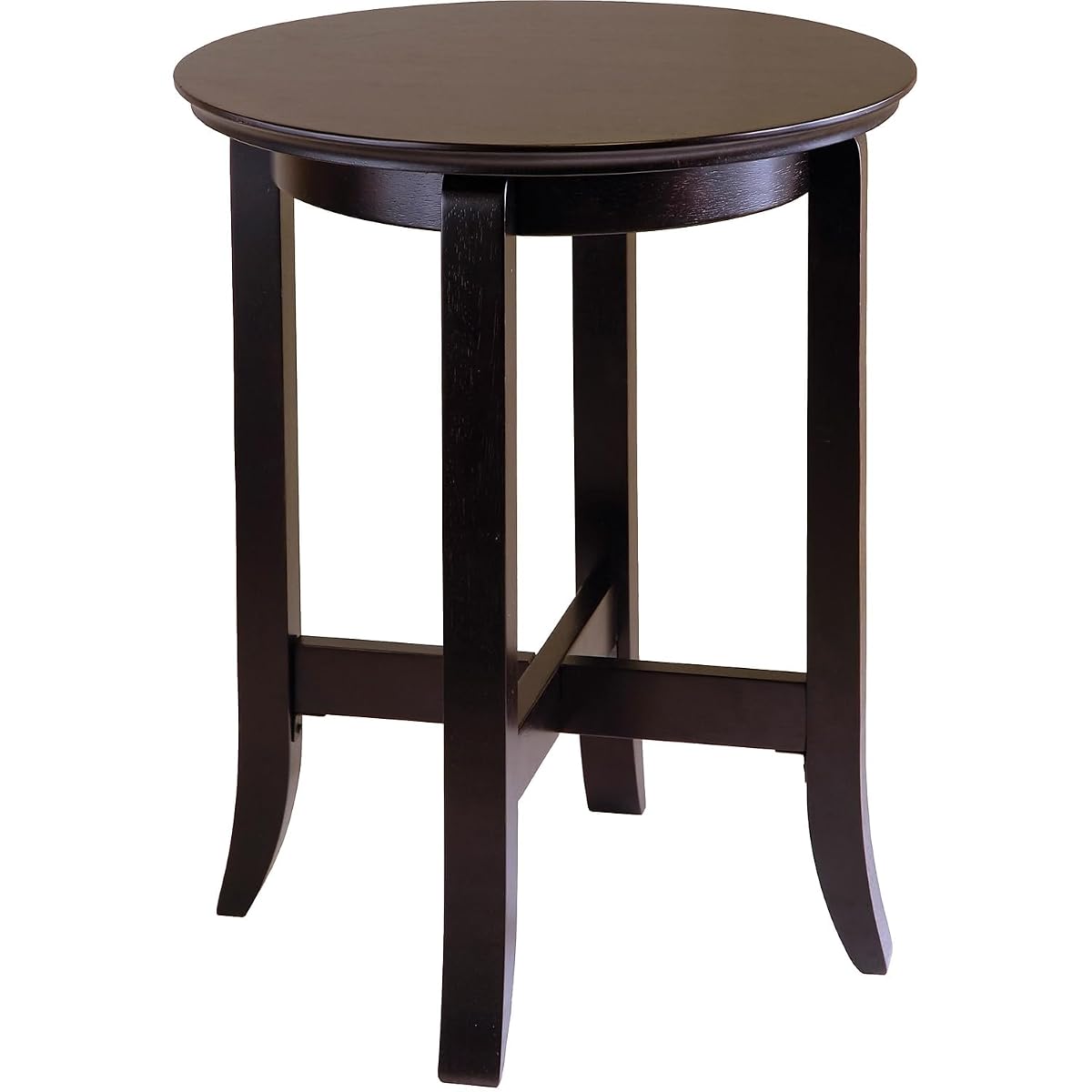 Toby Round End Table, Small Practical and Elegant Round Table for Bedroom, Den, or Living Room, Stylish Furniture Essentials for New Homes, Apartments