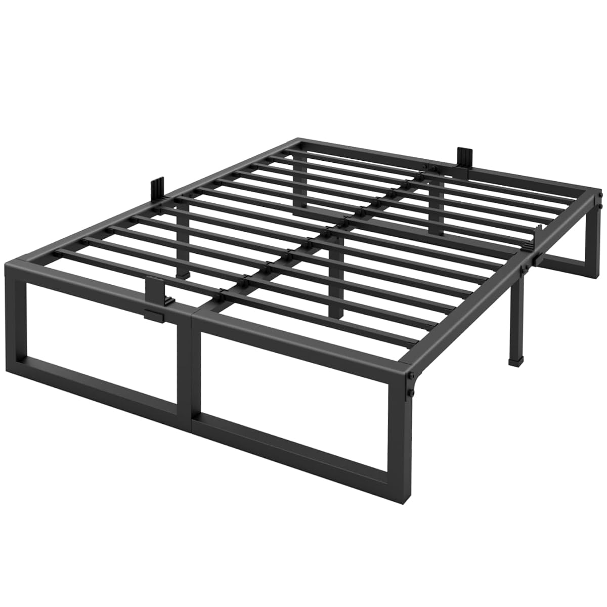 Full Size Bed Frame, 14 Inch Heavy Duty Support 3500 lbs Metal Platform