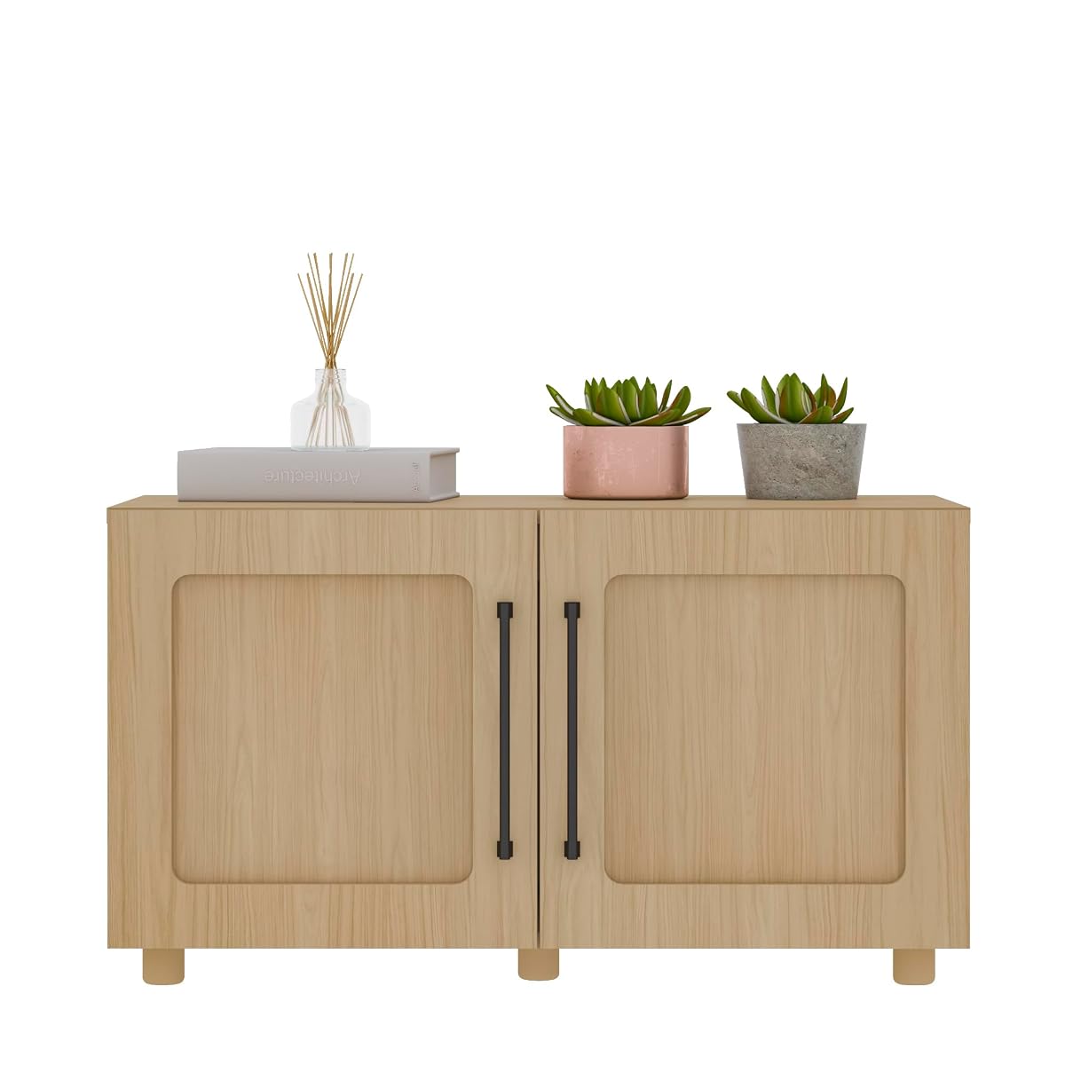 32 Inch Modular Sideboard Storage Cabinet with Soft-Close Doors