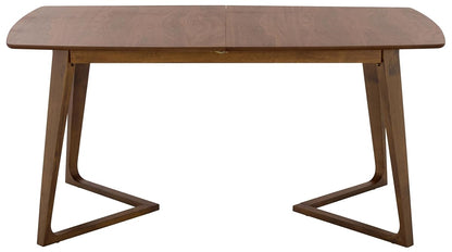 SAFAVIEH Furniture - Alissa 63" - 83" Extendable Dining Table - Walnut Wood - Modern Expandable Dining Table - Ideal for Dining Room, Kitchen (DTB4301A)