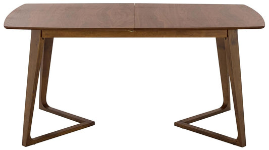 SAFAVIEH Furniture - Alissa 63" - 83" Extendable Dining Table - Walnut Wood - Modern Expandable Dining Table - Ideal for Dining Room, Kitchen (DTB4301A)