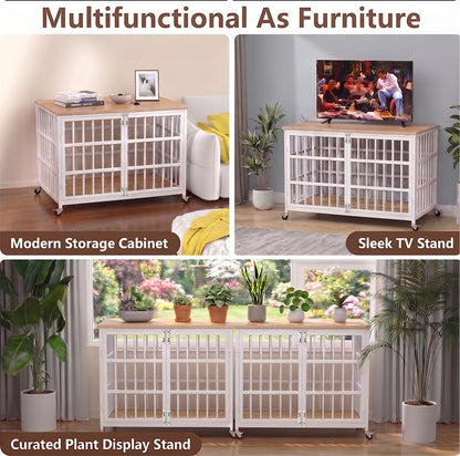 BOLDBONE 42 inch Dog Crate Furniture, view 6
