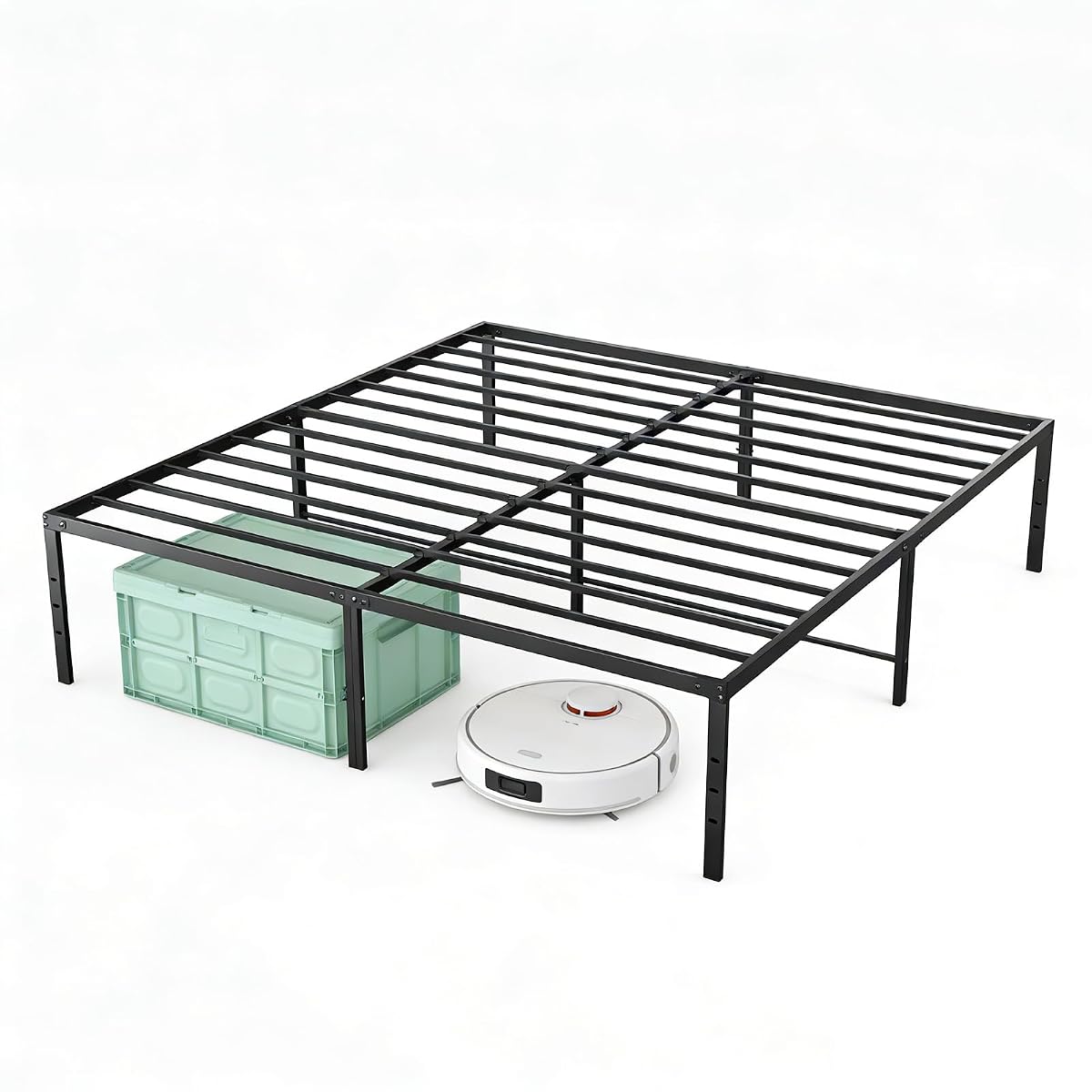 Full Size Metal Bed Frame, Platform Bed Frame, 16 Inch