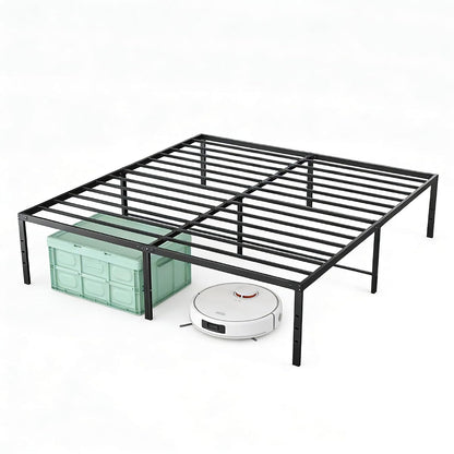 Full Size Metal Bed Frame, Platform Bed Frame, 16 Inch