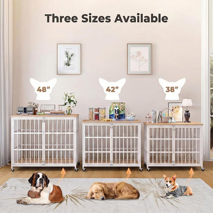BOLDBONE 42 inch Dog Crate Furniture, view 7