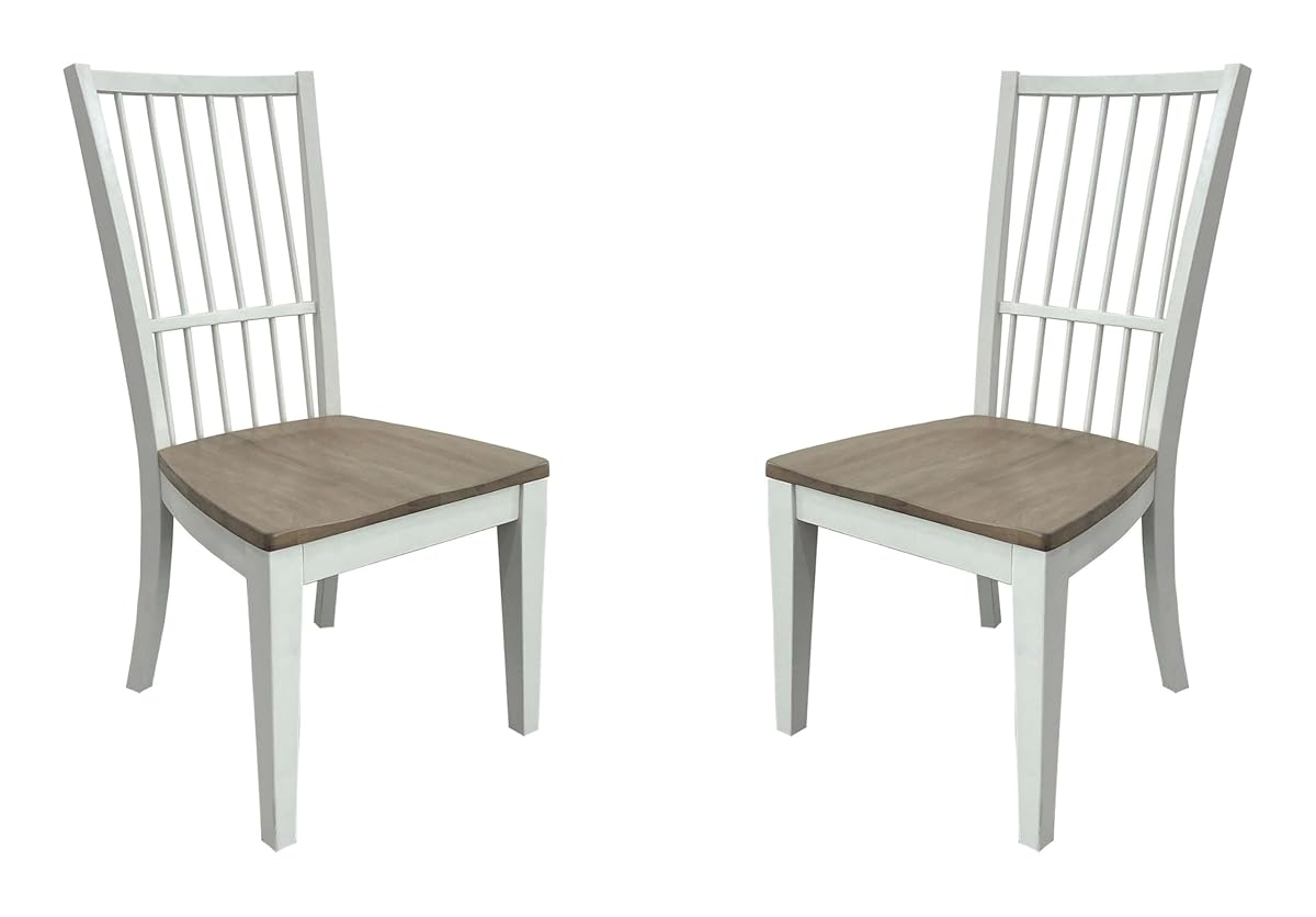 Americana Modern Dining Spindle Back Dining Chair Two Pack