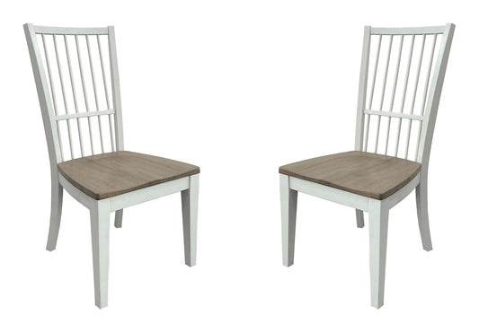 Americana Modern Dining Spindle Back Dining Chair Two Pack