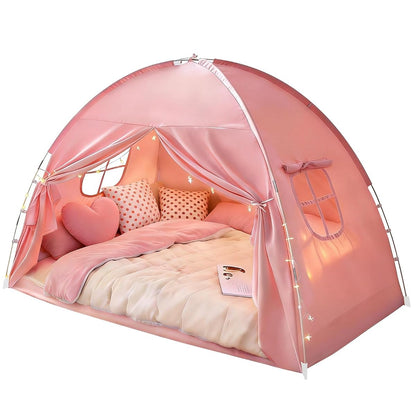 Bed Tent Twin and Full for Kids, Canopy Privacy Sleep Tent Indoor Bunk