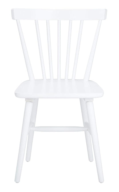 SAFAVIEH Home Collection – Winona Set of 2 White Windsor Farmhouse Dining Chairs, Spindle Back Wood Chairs, Classic Casual Seating (DCH8500B-SET2)