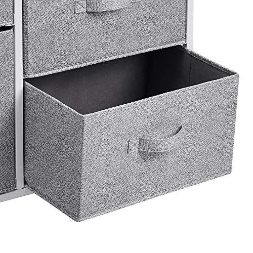 Bedroom Closet Organizer with 5-Fabric Storage Drawers for Clothes Storage, view 5