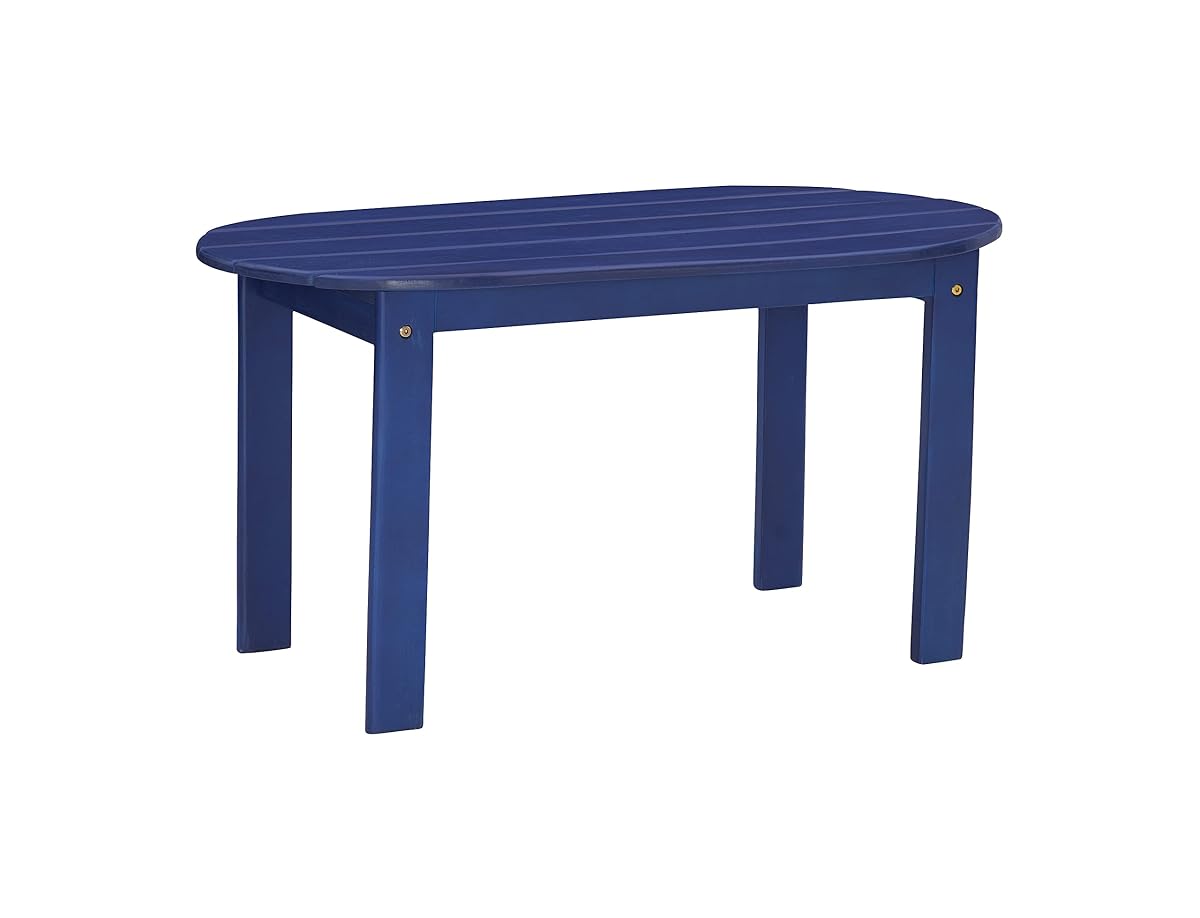 Jayde Outdoor Blue Adirondack Coffee Table
