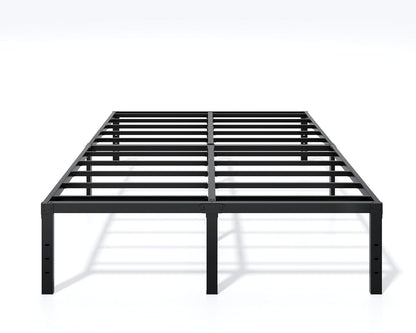 Metal Bed Frame Full Size 16 Inch Platform Bed Frames with Underbed Storage
