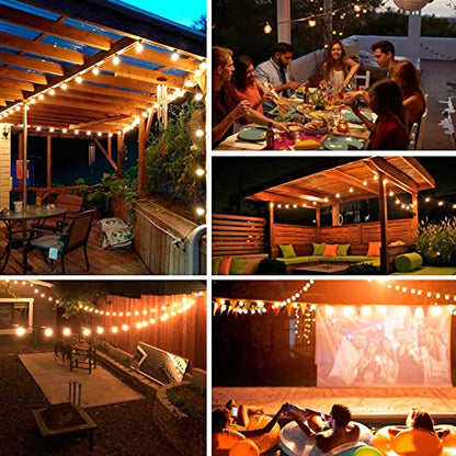 18Ft Outdoor Patio String Lights, view 7