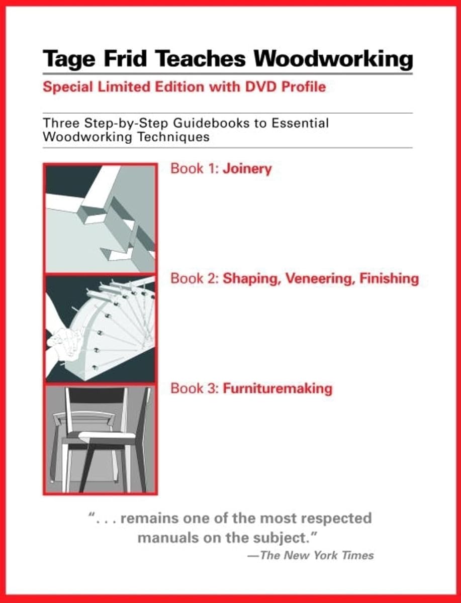 Tage Frid Teaches Woodworking guidebook set