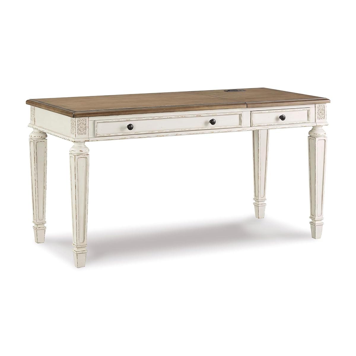 2 Drawer Lift Top Writing Desk, 60" W x 28" D x 31" H