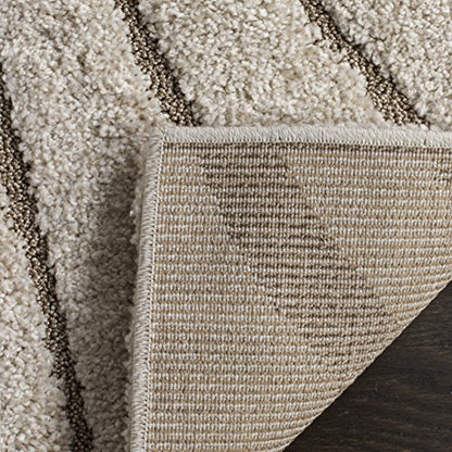 SAFAVIEH Florida Shag Rug 9'x12', Soft Plush Cream & Beige SG471-1113, view 7