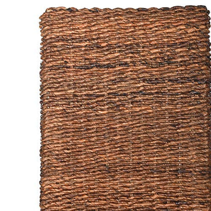 SAFAVIEH Furniture - Avita Rattan Dining Chair Set of 2 - Brown - Rattan - Coastal Woven Design - Ideal for Dining Room, Kitchen, 18.5" Seat Height (SEA8012B-SET2)