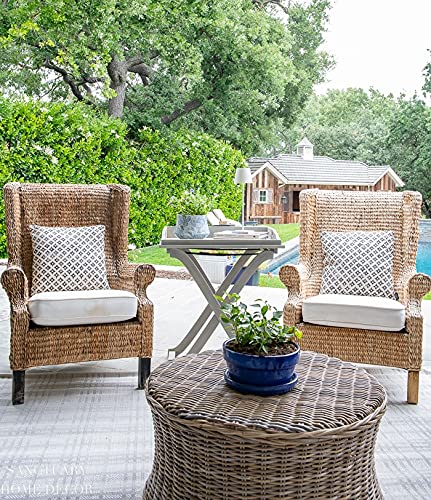 Rustic Rattan Coffee Table, view 6