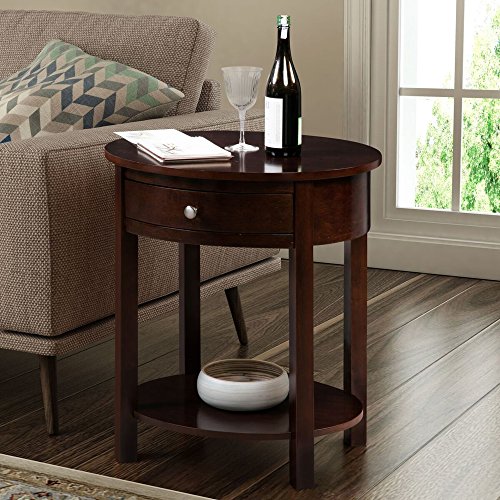 Classic Accents Cypress End Table, Espresso