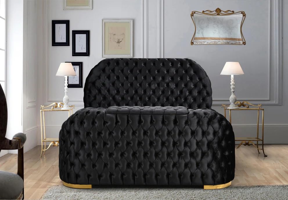 Leon Velvet Queen Bed Frame with TV Stand & Fireplace in Footboard, view 2