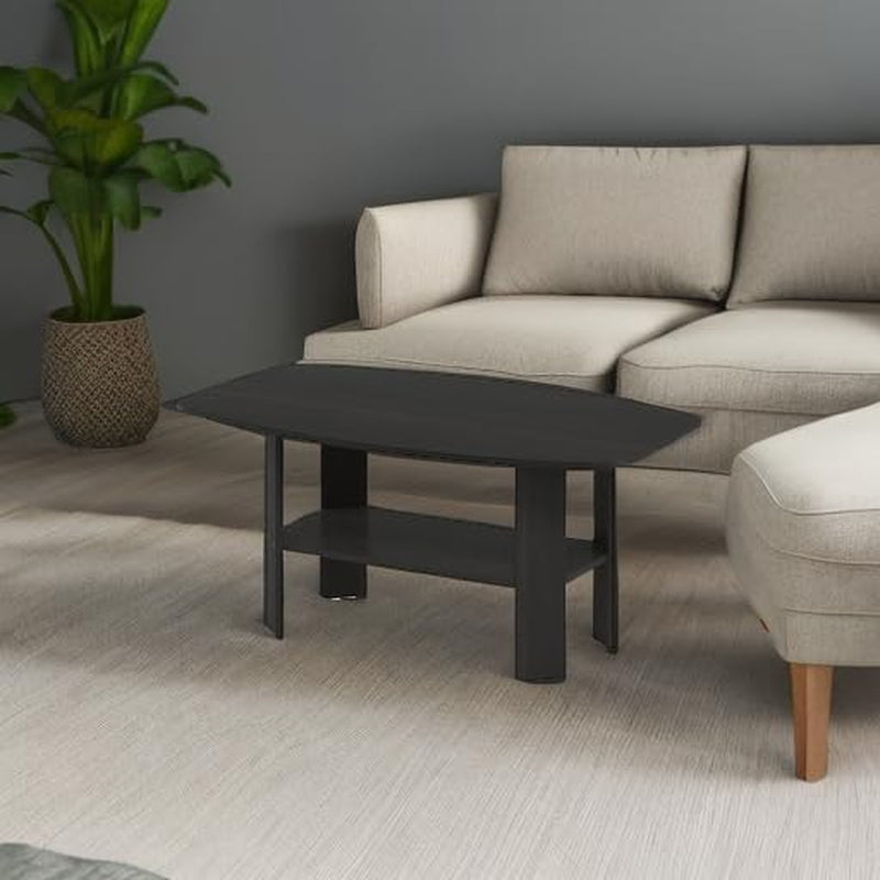 Simple Design Coffee Table, Espresso